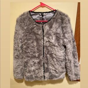 Hm Faux Fur Jacket